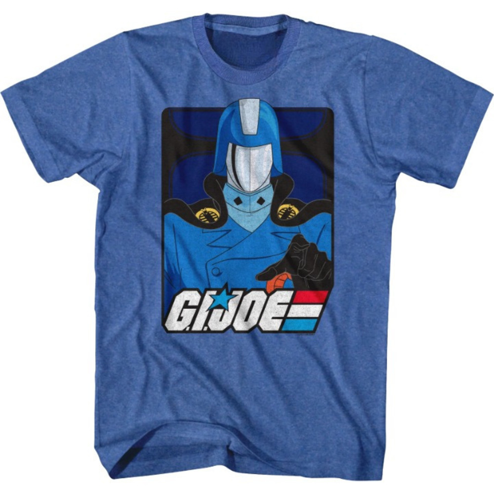 Cartoon Cobra Commander Gi Joe Tshirt
